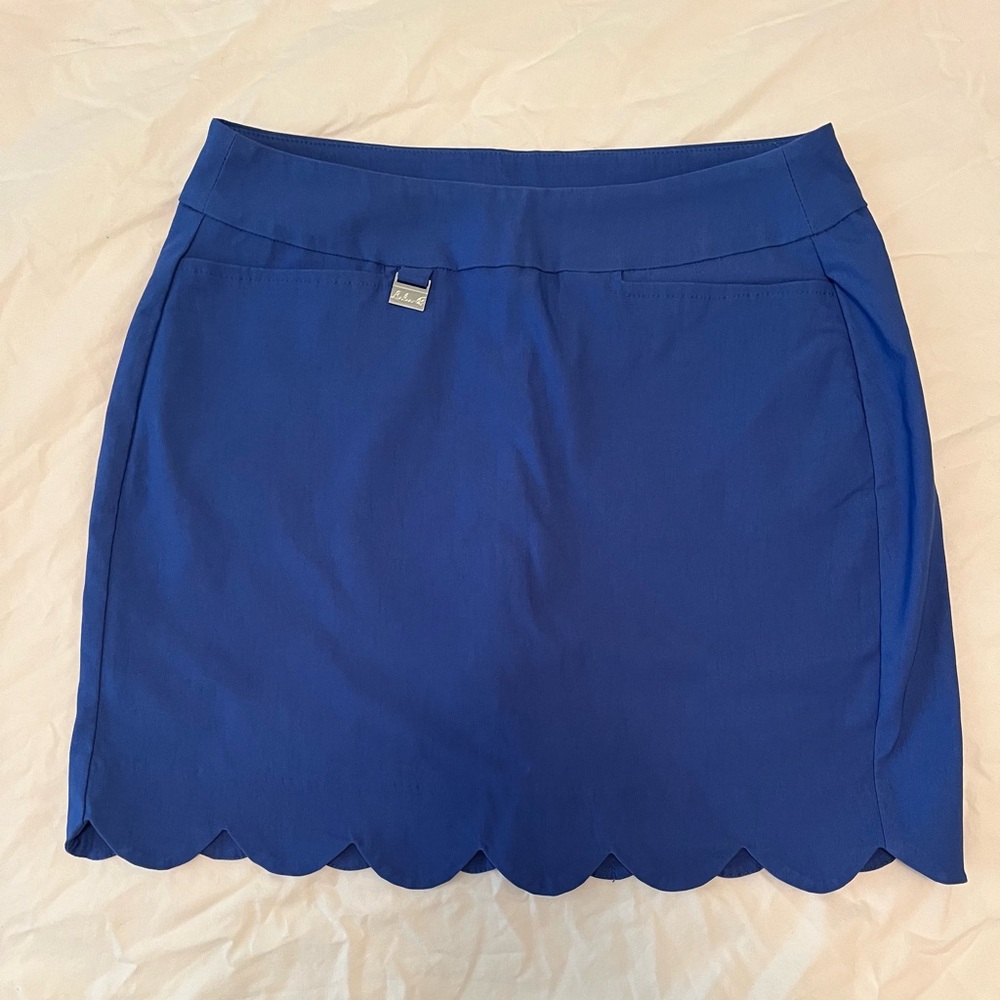 Lulu B Scalloped Hem Skort